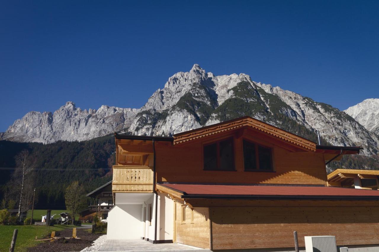 Alpenchalet Im Leutaschtal المظهر الخارجي الصورة