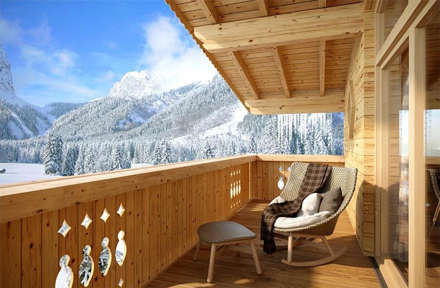 Alpenchalet Im Leutaschtal المظهر الخارجي الصورة