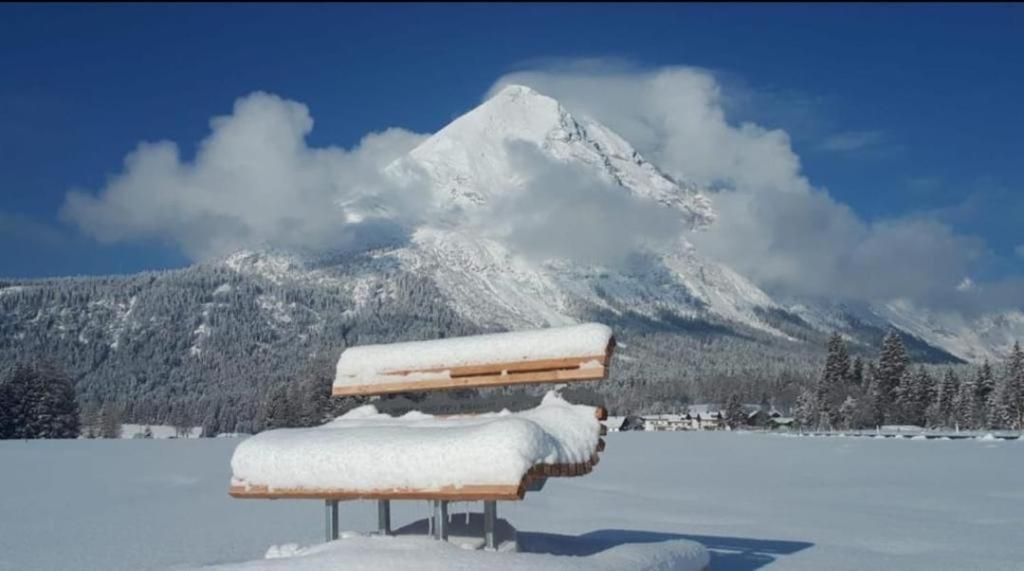 Alpenchalet Im Leutaschtal المظهر الخارجي الصورة