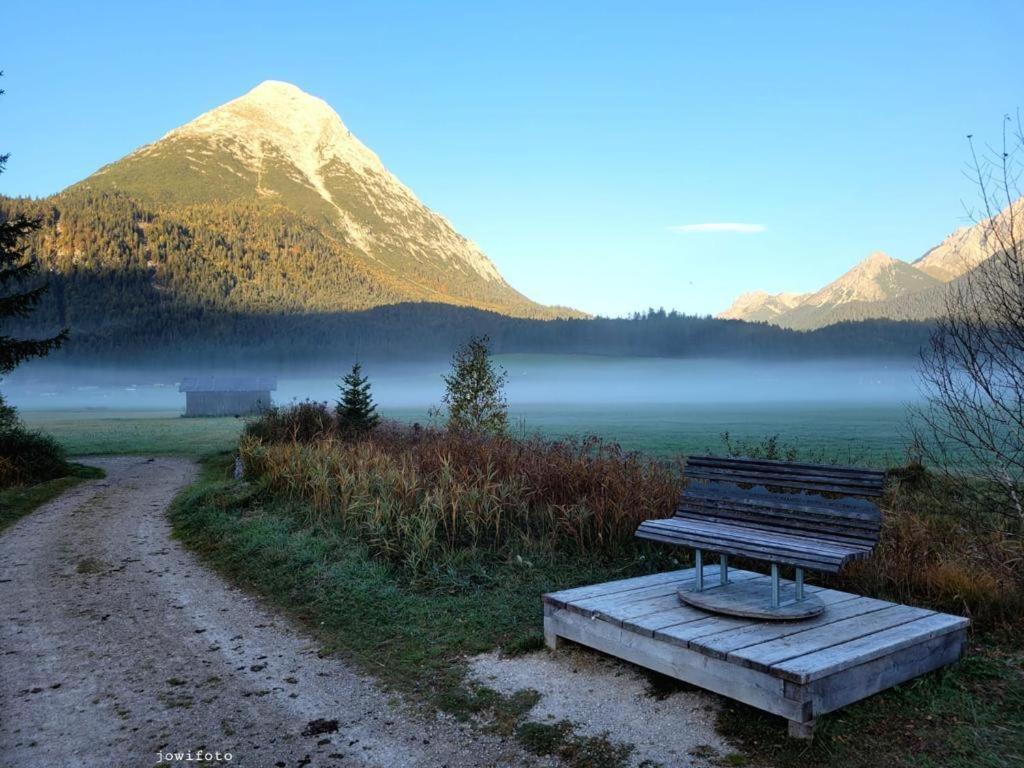 Alpenchalet Im Leutaschtal المظهر الخارجي الصورة