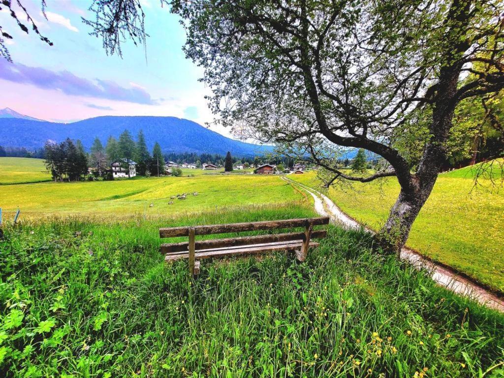 Alpenchalet Im Leutaschtal المظهر الخارجي الصورة