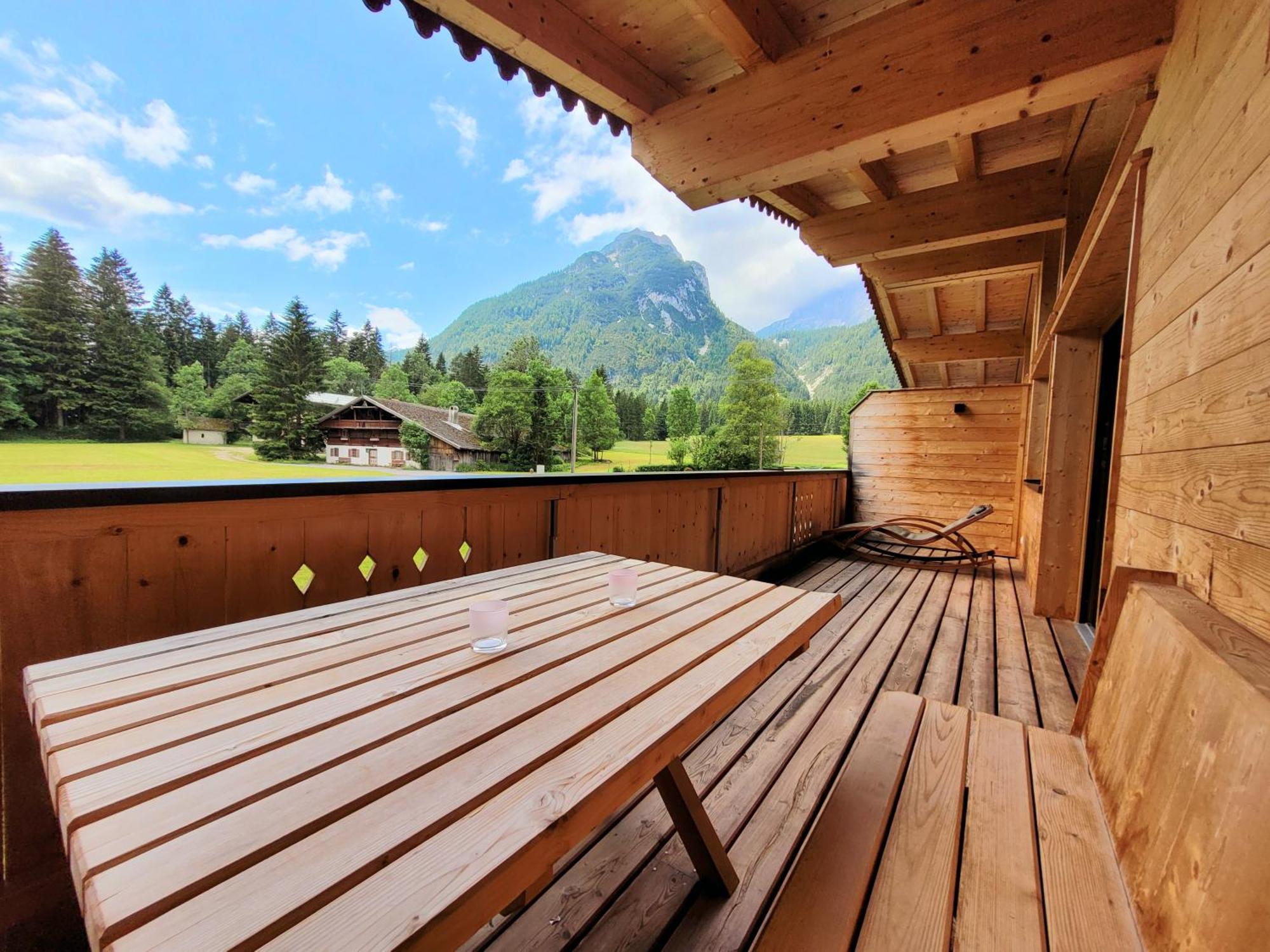 Alpenchalet Im Leutaschtal المظهر الخارجي الصورة